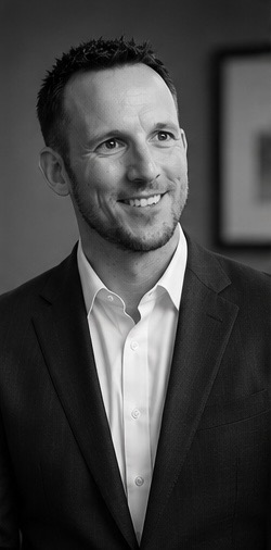 Christopher Weber, MD — editorial black-and-white portrait
